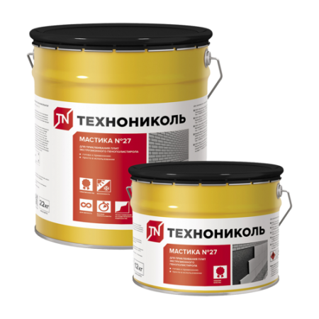 BRC TEXNONİKOL № 27 yapışdırıcı mastik sekili