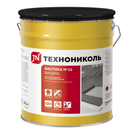 BRC TEXNONİKOL №22 (Vişera) yapışdırıcı mastikas sekili