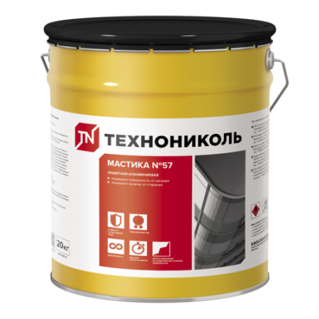 BRC TEXNONIKOL № 57 alüminium qoruyucu mastikası sekili